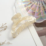High Quality Geometric Acetate Hair Claws Large Square Hair Crabs Clip Leopard Grain Hair Clamps For Women Hair Accessories