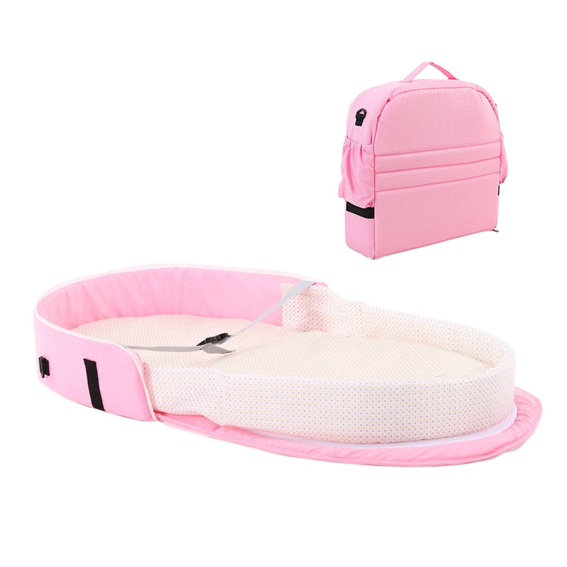 Lit bébé portable pliable avec moustiquaire pour voyage