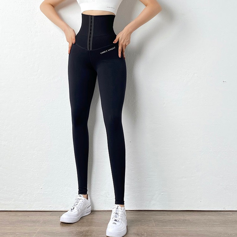 Legging yoga taille haute gainant – Sport, fitness et running femme