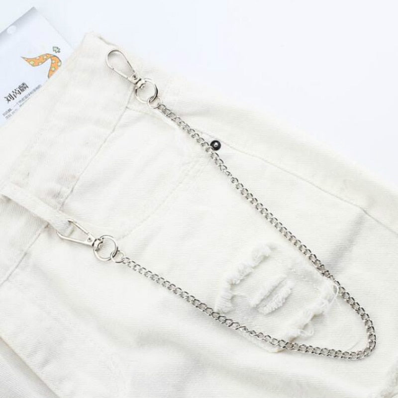 Ceinture chaîne réglable dorée ou argentée pour femme – Style vintage