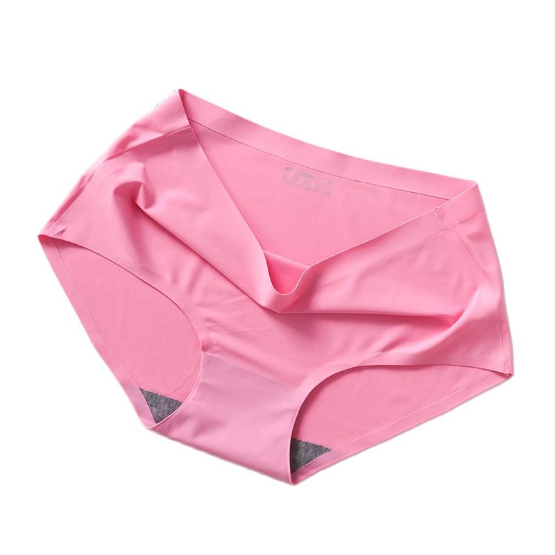 Culotte sans couture en soie de glace taille mi-haute – Respirante femme