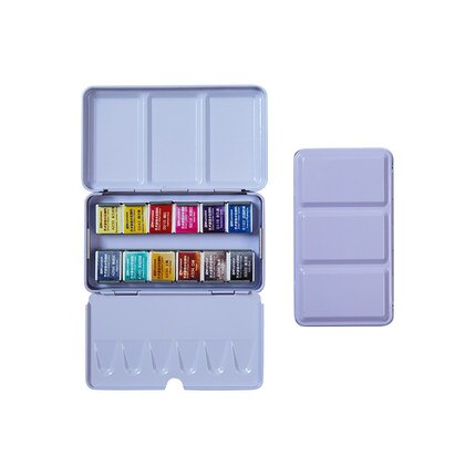 Set aquarelle professionnelle Superior Artist 12 à 48 couleurs – Boîte métal