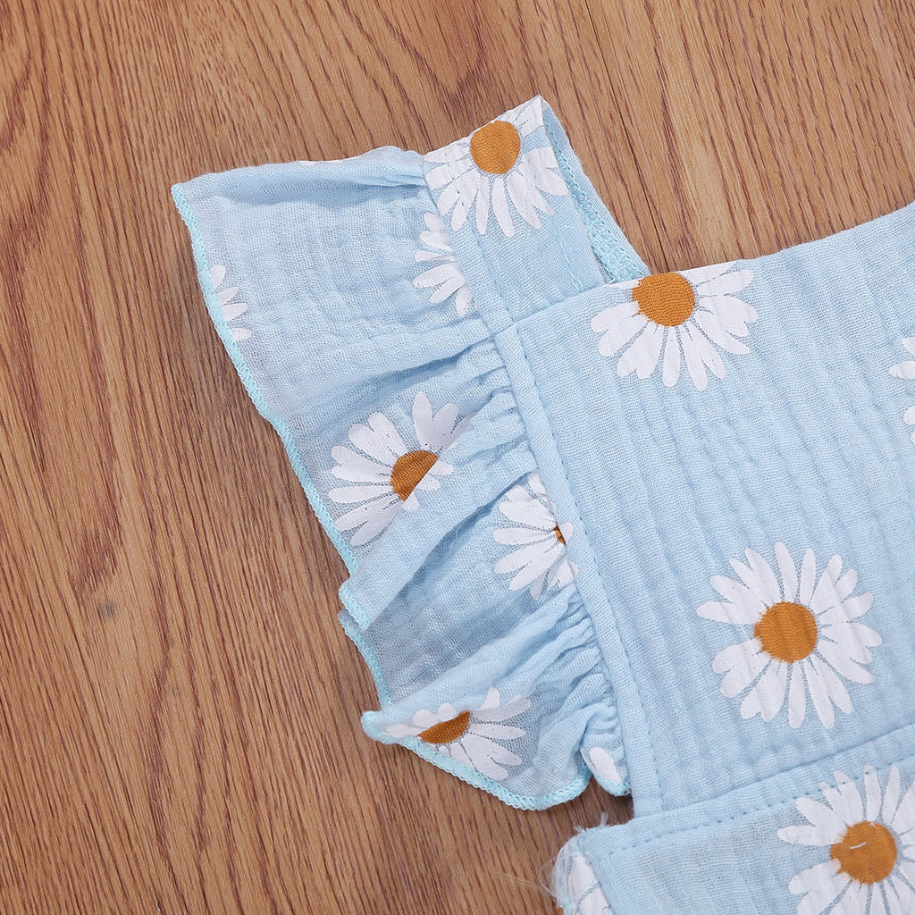 Barboteuse florale bébé – Confort et style pour nouveau-né