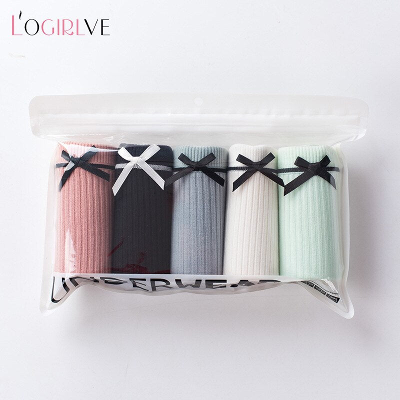 Culotte sans couture Logirlve en coton pur – Confort quotidien femme