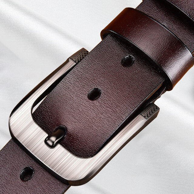 Ceinture homme Cartelo en cuir de vache – Boucle ardillon grande taille
