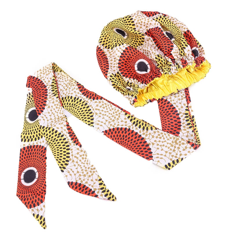 Turban Africain Nigérian Foulard - Cheveux Femme 2