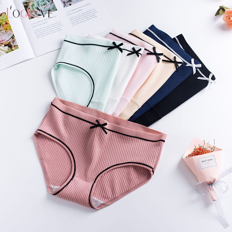 Culotte sans couture Logirlve en coton pur – Confort quotidien femme