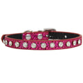 Collier Chat Strass Diamant - Cuir Réglable Chaton