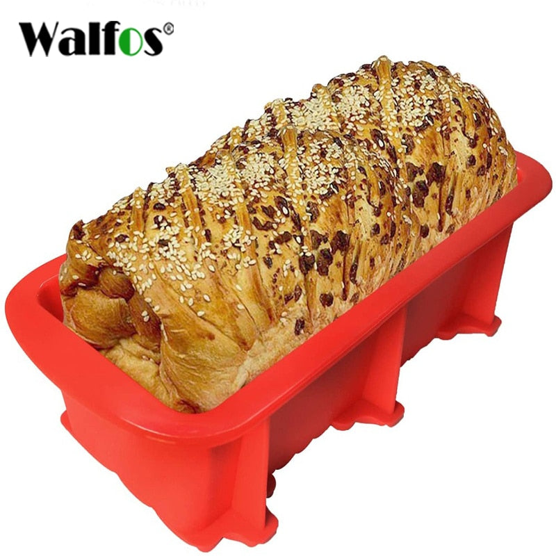 Moule à pain et cake en silicone alimentaire Walfos – Grande taille