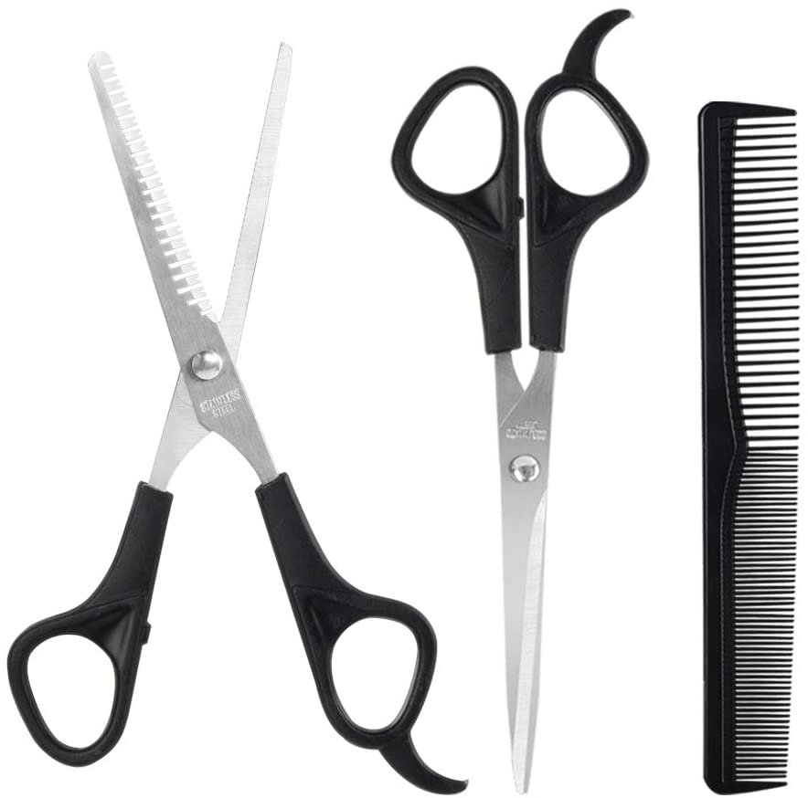 Kit ciseaux coiffure Yblntek 6 pouces – Effilage, peigne et ciseaux droits