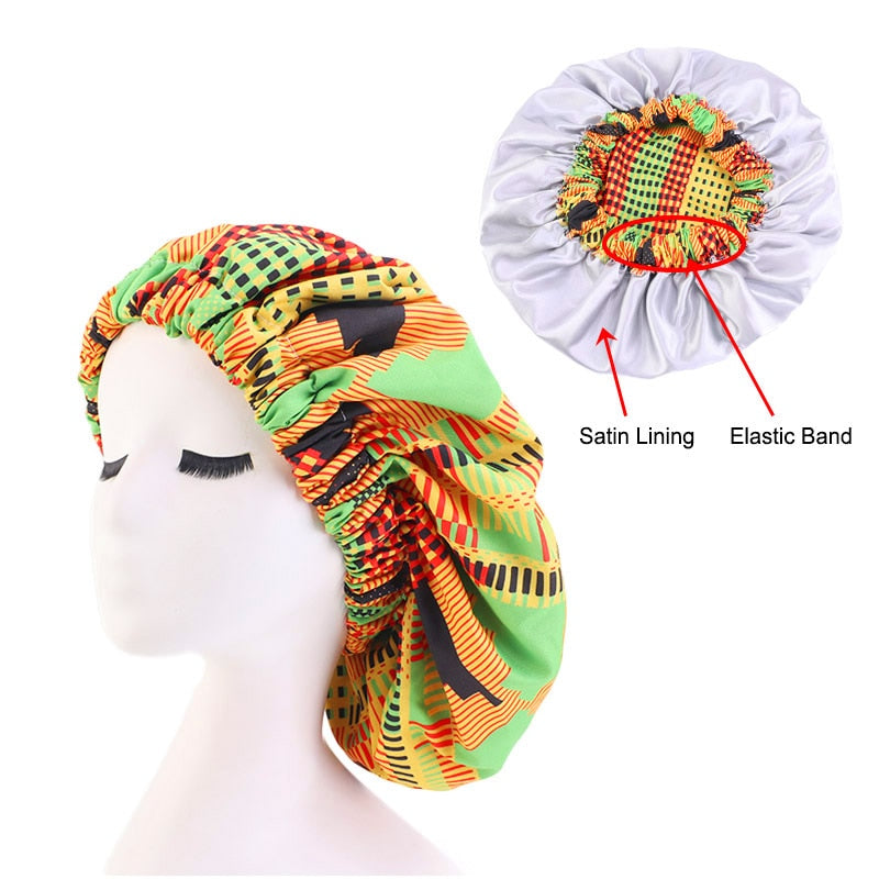 Turban Africain Nigérian Foulard - Cheveux Femme 2