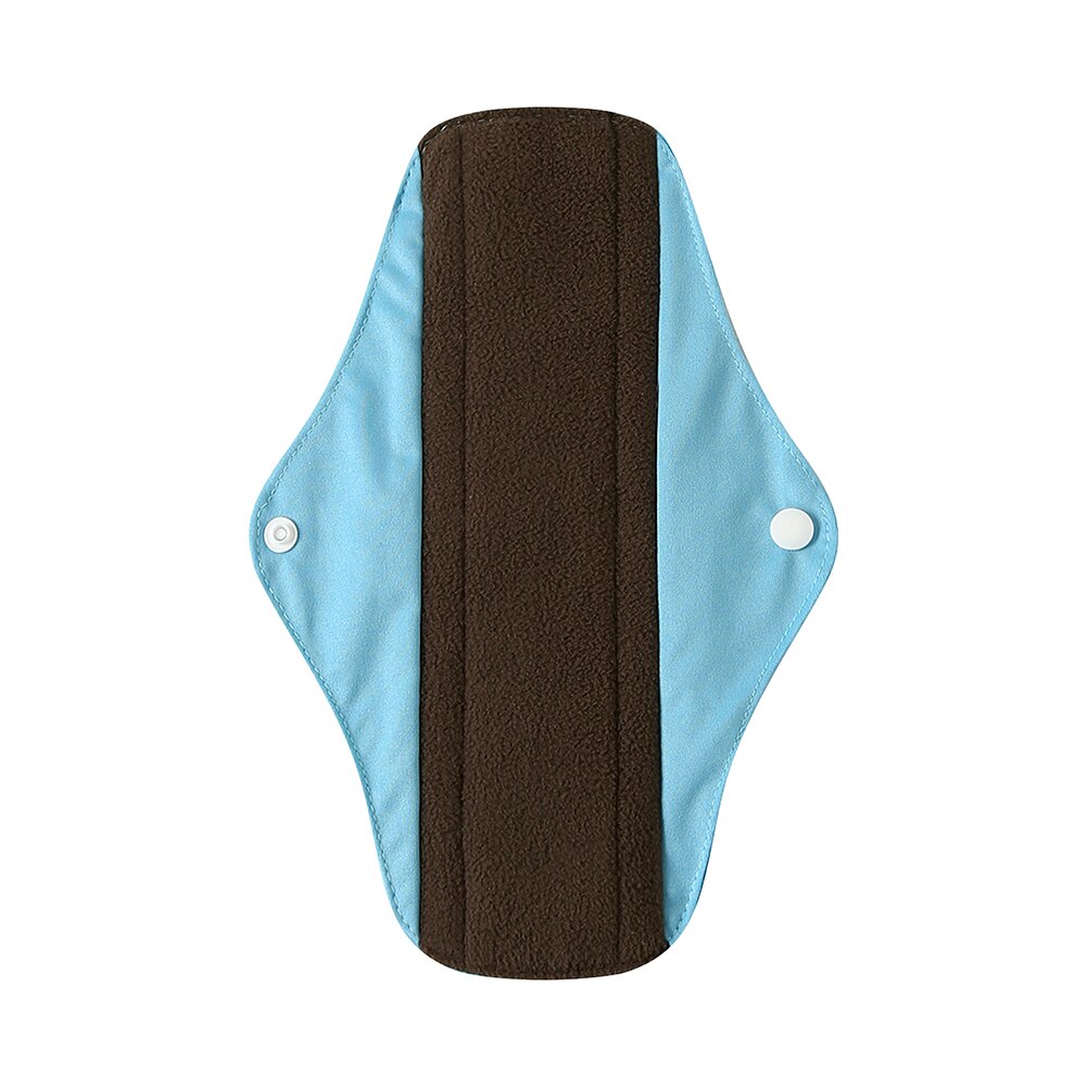 Protège-slip lavable Ohbabyka charbon de bambou – Serviette réutilisable