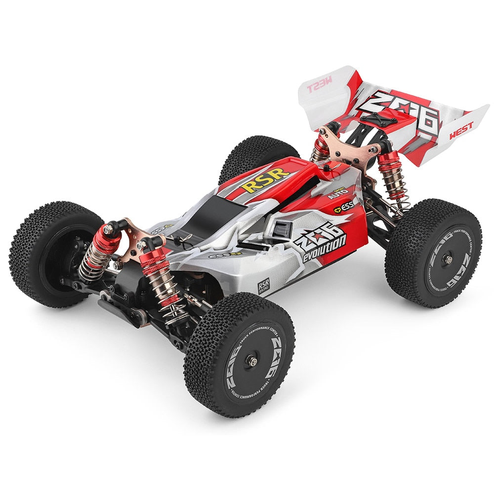 Voiture RC Wltoys 144001 1/14 4WD 2,4 GHz – 60 km/h, télécommandée