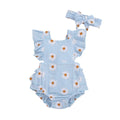 Barboteuse florale bébé – Confort et style pour nouveau-né