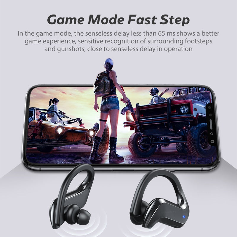 Écouteurs Bluetooth TWS Sport Imperméables - Micro Tactile