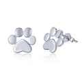Boucles d'Oreilles Argent 925 Bamoer - Empreinte de Patte