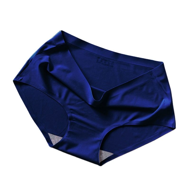 Culotte sans couture en soie de glace taille mi-haute – Respirante femme