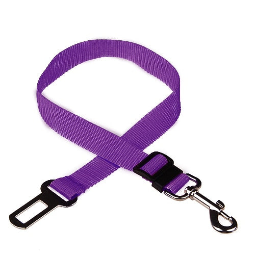 Ceinture de sécurité réglable pour chien en voiture – Laisse harnais