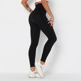 2020 Women New Gym Sports Leggings Women High Waist Push Up Elastics Yuga Pants Fitness Jogging Workout Running Leggins wear