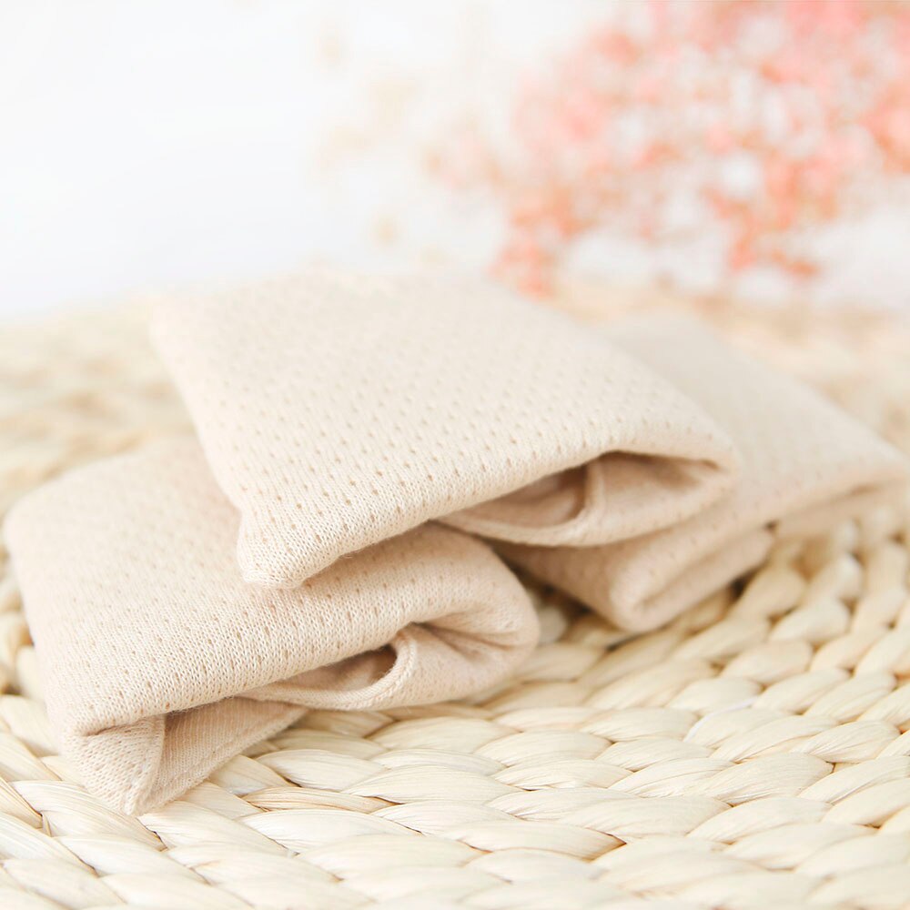 Serviette hygiénique lavable 18x6 cm coton bio – Protège-slip imperméable
