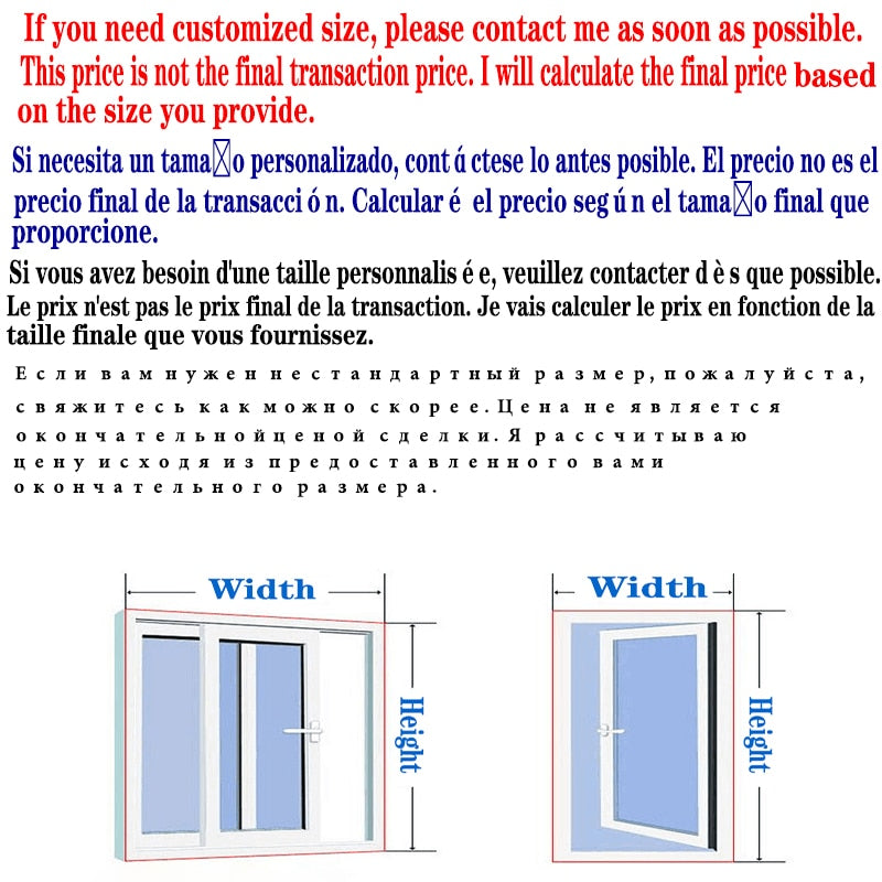 Moustiquaire fenêtre invisible lavable et personnalisable