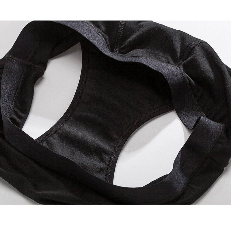 Culotte menstruelle bambou 4 couches coton – Absorption forte, lavable