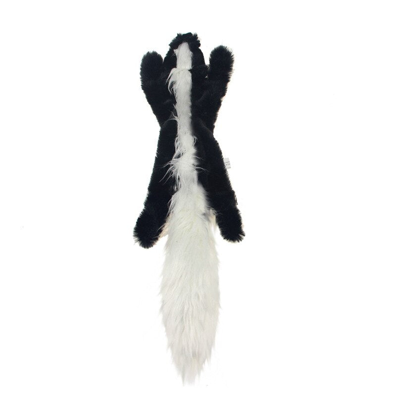 Jouet peluche couinante pour chien – Lapin, loup ou écureuil