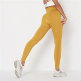 2020 Women New Gym Sports Leggings Women High Waist Push Up Elastics Yuga Pants Fitness Jogging Workout Running Leggins wear