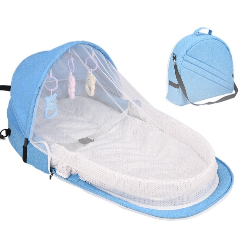 Lit bébé portable pliable avec moustiquaire pour voyage