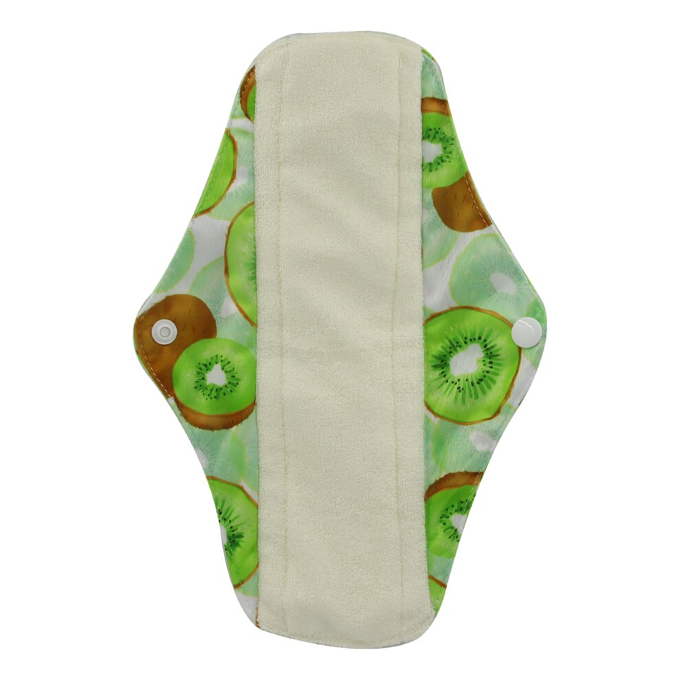 Protège-slip lavable Ohbabyka charbon de bambou – Serviette réutilisable