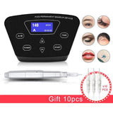 Biomaser Professional Permanent Makeup Machine For Eyebrow Tattoo Microblading Makeup DIY Kit With Needle For Tattoo Machine