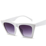 Evrfelan Retro Square Sunglasses Brand Desinger Cat Eye Sun Glasses Women Eyewear Chic Big Frame Glasses for Women oculos UV400