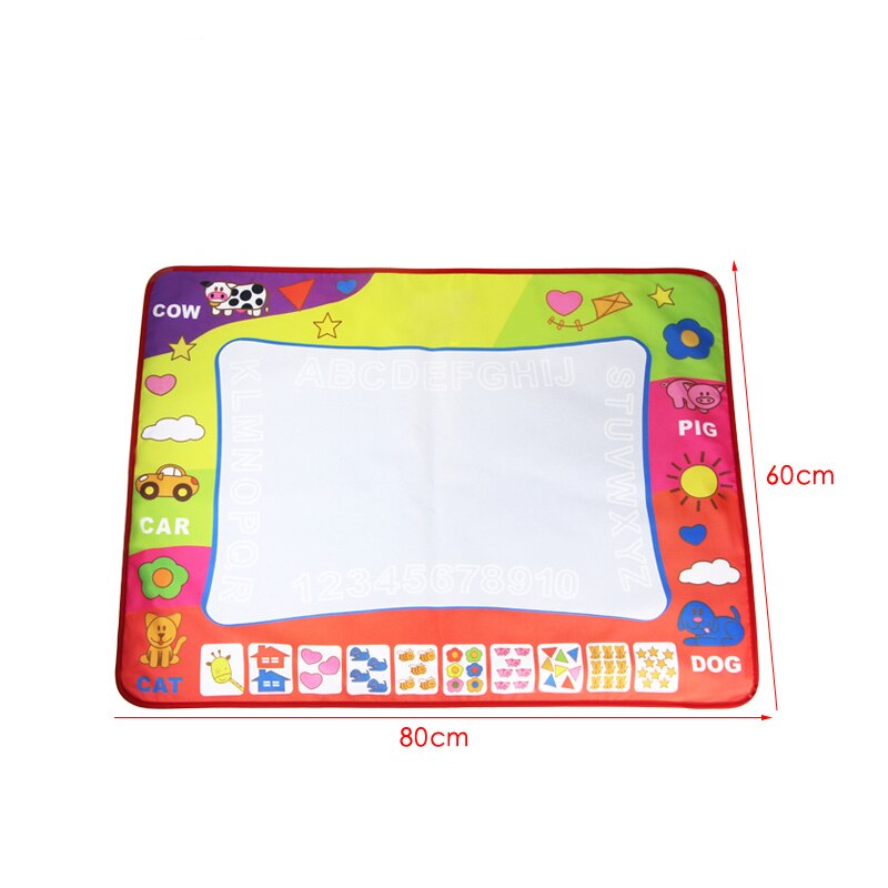 Tapis de dessin à l'eau Jenilily grand format avec 2 stylos magiques
