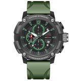 MEGALITH New Sport Watches Men Top Brand Luxury 30m Waterproof Luminous Blue Watches Man Fashion Chronograph Quartz Wristwatches