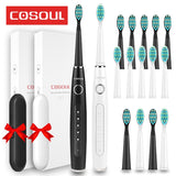 Dentists Recommend Professional Sonic Electric Toothbrush 5 Modes Protect Gums Rechargeable Waterproof Toothbrush Box as Gift