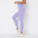 2020 Women New Gym Sports Leggings Women High Waist Push Up Elastics Yuga Pants Fitness Jogging Workout Running Leggins wear