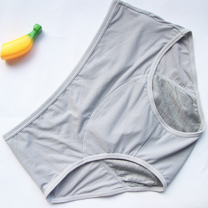 Culotte menstruelle grande taille L-5XL taille haute – Anti-fuite respirante
