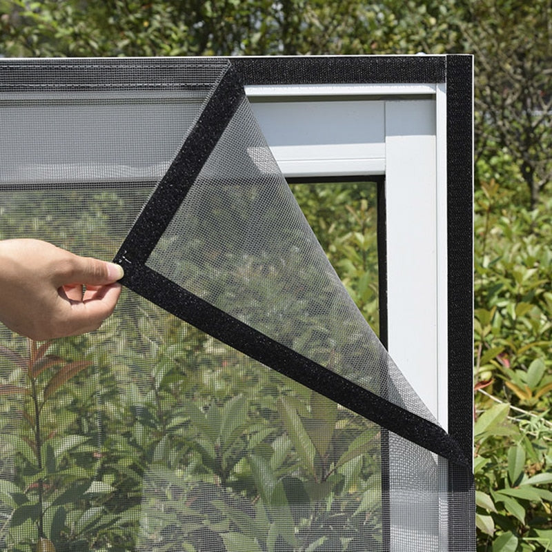 Moustiquaire fenêtre invisible lavable et personnalisable