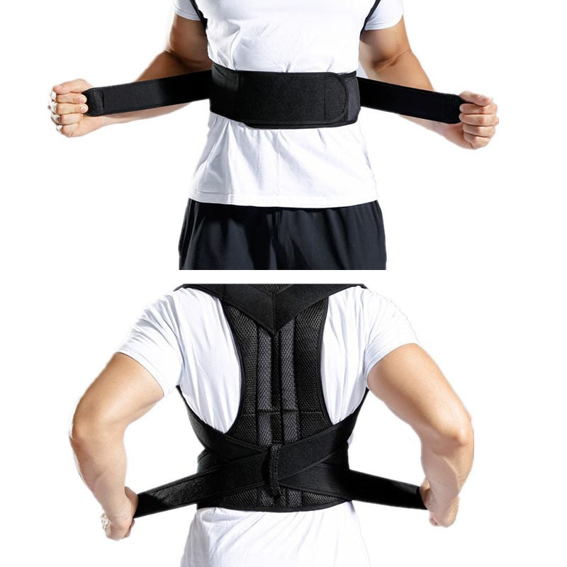 Correcteur de Posture Réglable - Soutien Clavicule et Dos