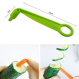 5Pcs Vegetable Fruit Slicer Manual Spiral Screw Slicer Potato Cutting Device Cut Fries Cut Manual Potato Cutter Kitchen Tools