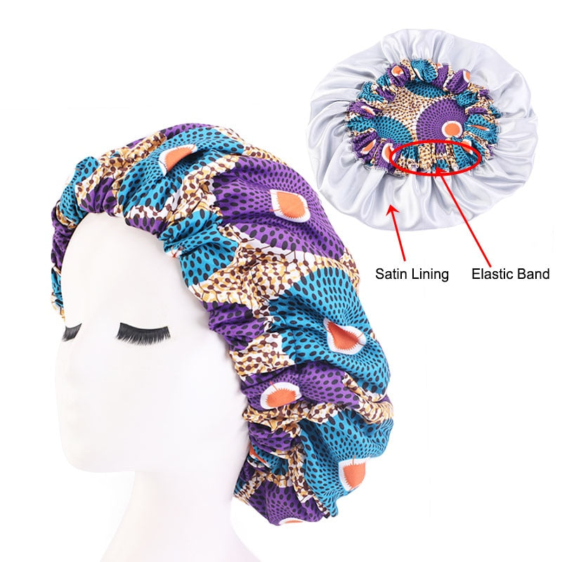 Turban Africain Nigérian Foulard - Cheveux Femme 2