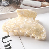 High Quality Geometric Acetate Hair Claws Large Square Hair Crabs Clip Leopard Grain Hair Clamps For Women Hair Accessories