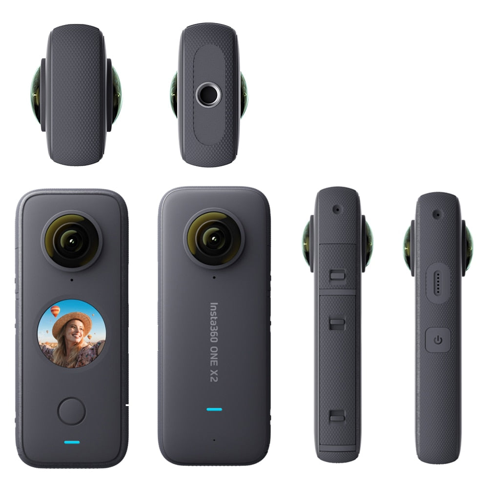 Caméra 360° Insta360 One X2 5.7K - Étanche Panoramique Sport