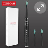 Dentists Recommend Professional Sonic Electric Toothbrush 5 Modes Protect Gums Rechargeable Waterproof Toothbrush Box as Gift