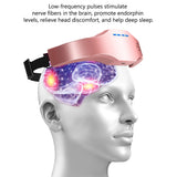 Electric Head Massager Sleep Monitor Migraine Relief Massager Insomnia Therapy Release Stress Sleep Therapy Device Sleeping Di
