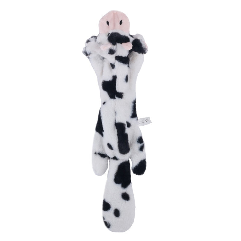 Jouet peluche couinante pour chien – Lapin, loup ou écureuil