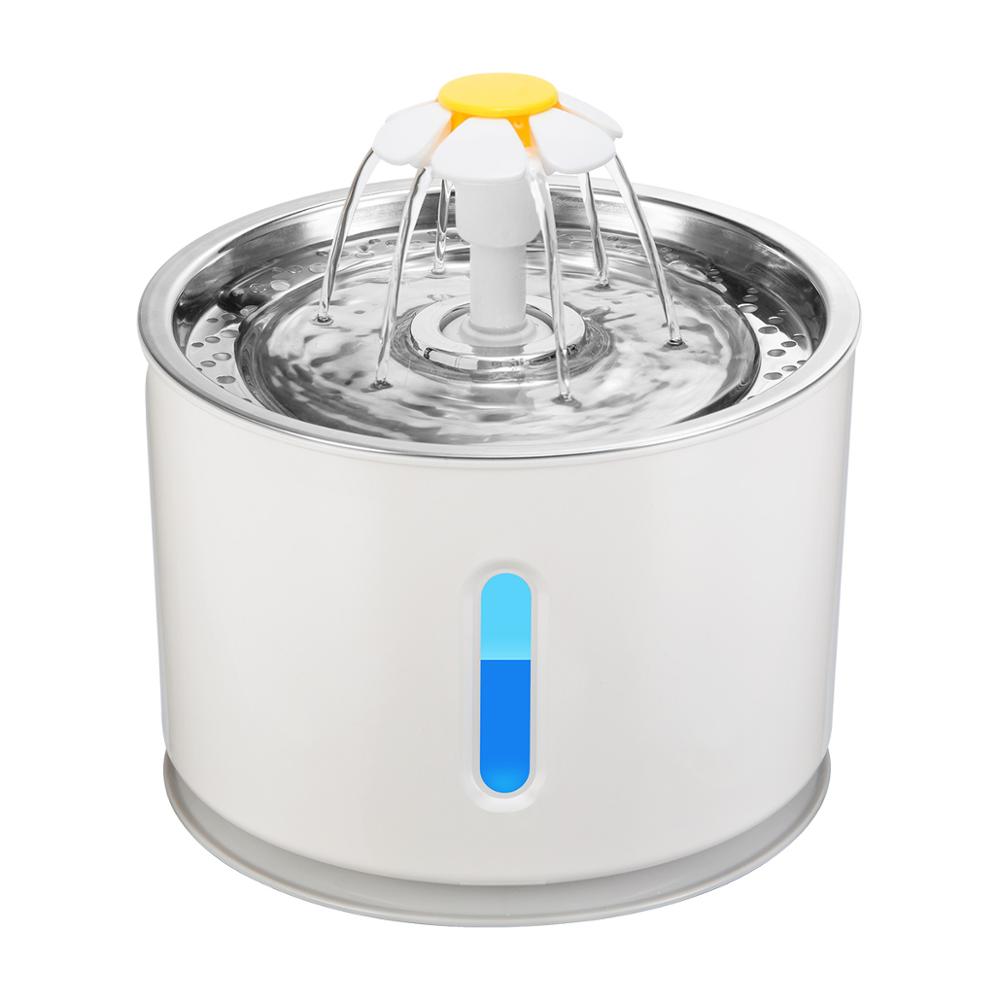 Fontaine à eau électrique pour chien et chat avec affichage LED