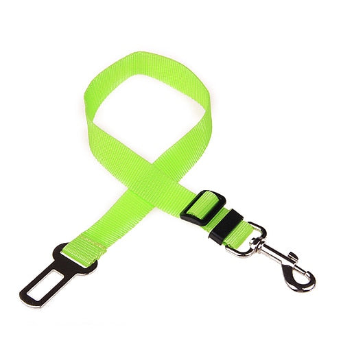 Ceinture de sécurité réglable pour chien en voiture – Laisse harnais