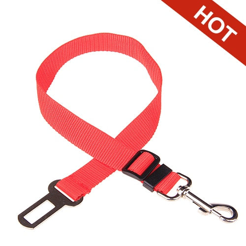 Ceinture de sécurité réglable pour chien en voiture – Laisse harnais