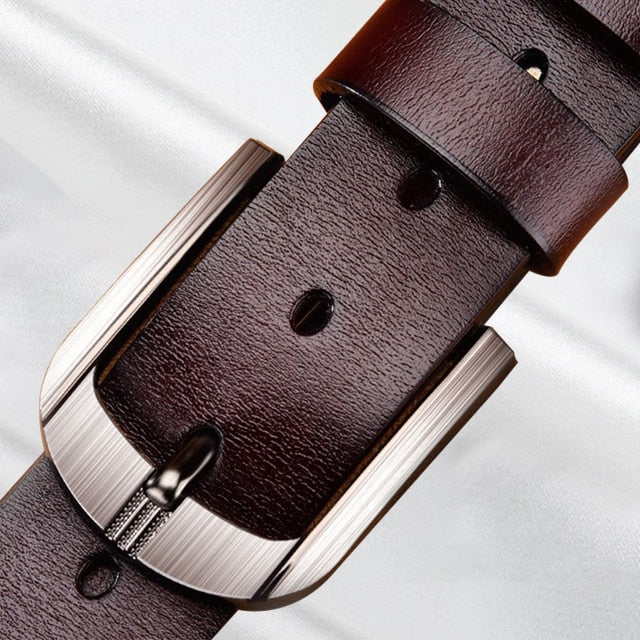 Ceinture homme Cartelo en cuir de vache – Boucle ardillon grande taille